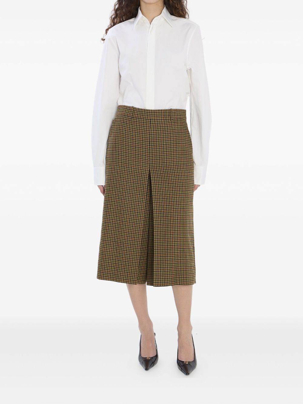 Saint Laurent Trousers Skirt In White