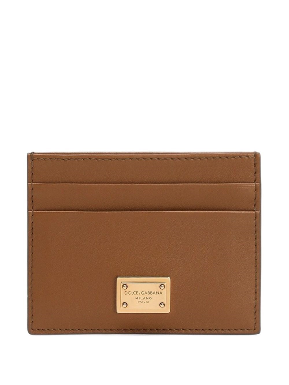 Dolce & Gabbana Credit Card Holder In Brown