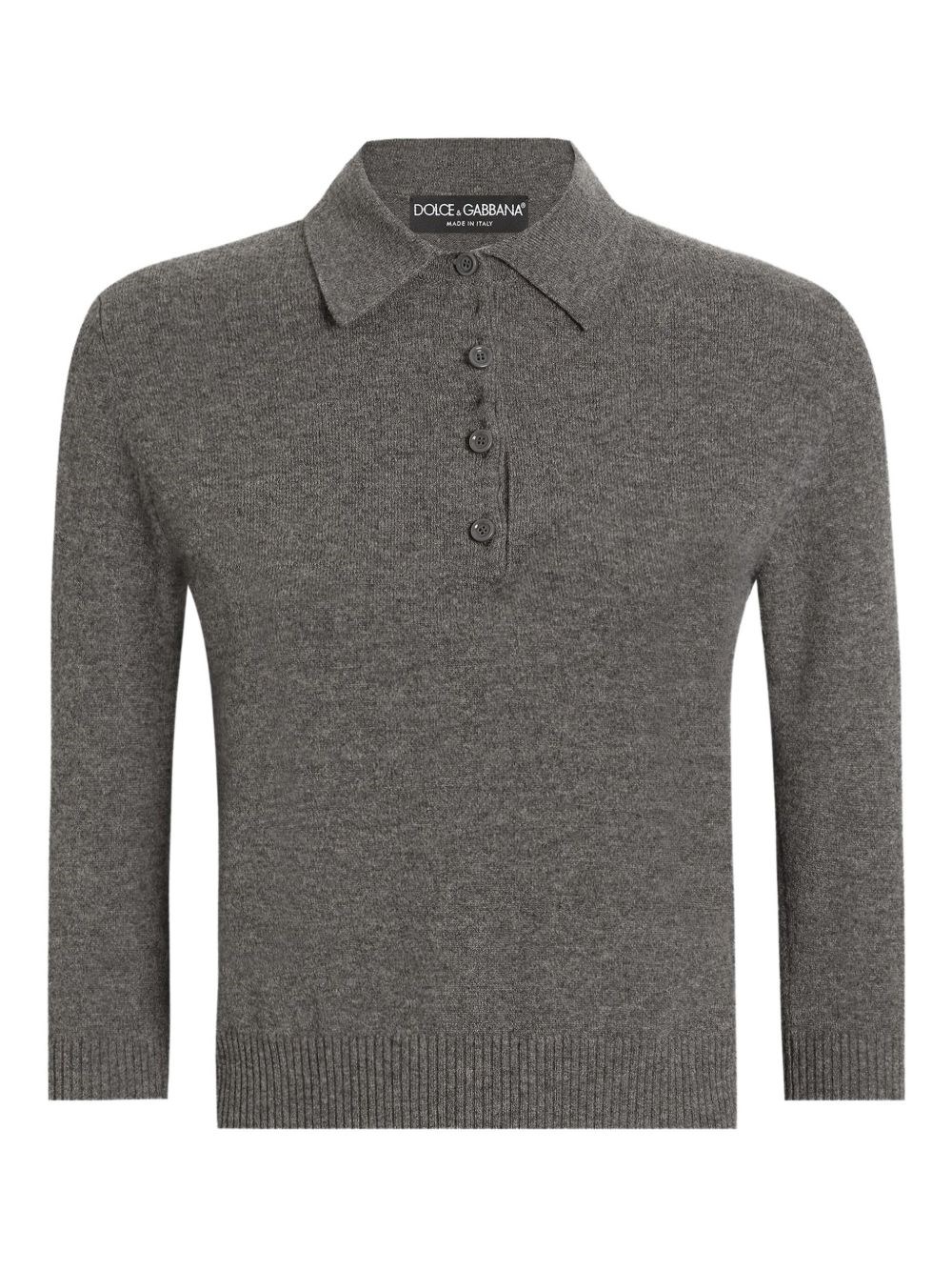 Dolce & Gabbana Medium Gray Polo