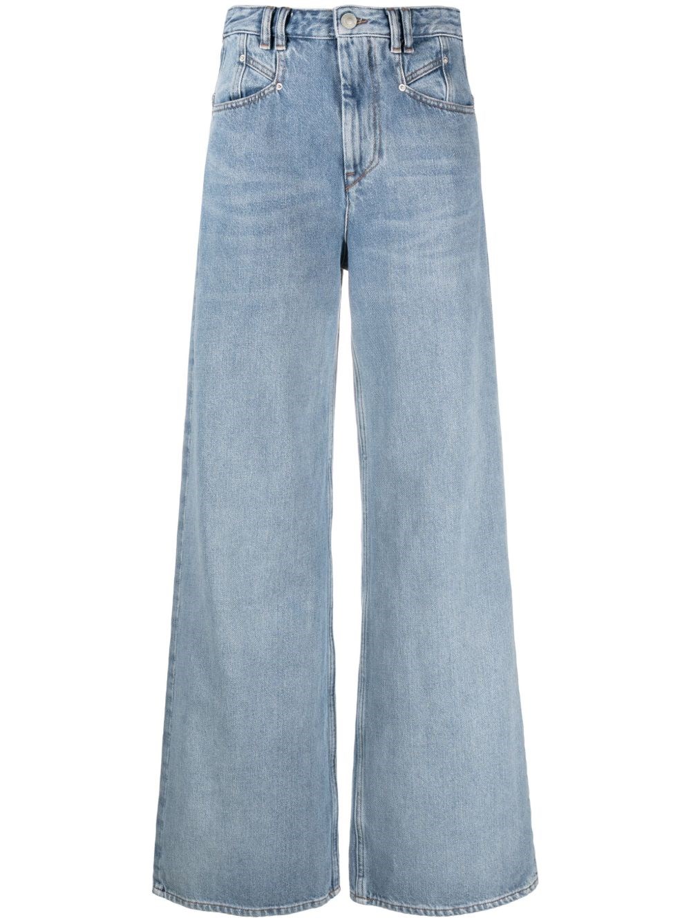 Isabel Marant Cotton Denim In Blue