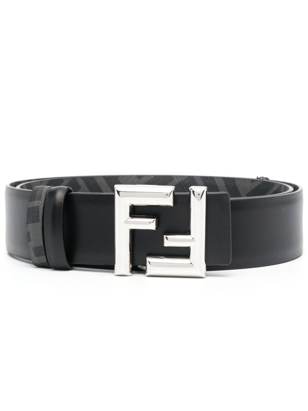 Fendi Reversible Belt In Black