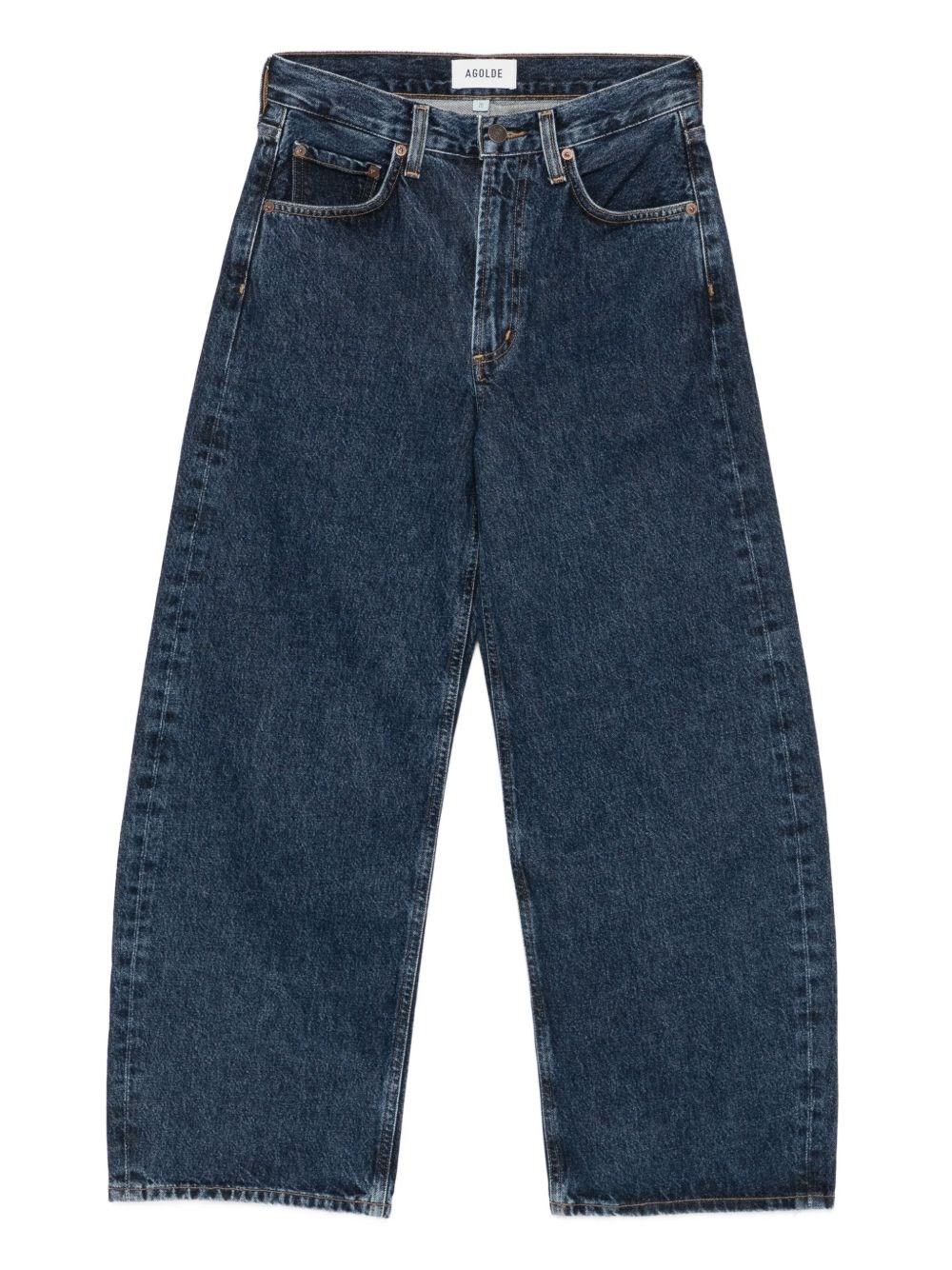 Agolde Denim Pants In Blue