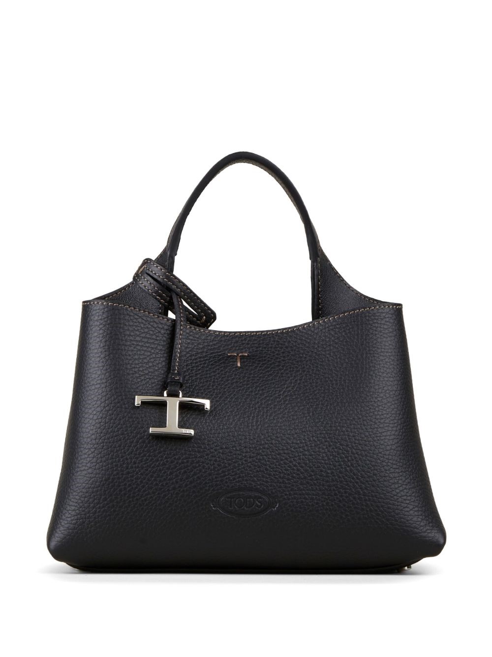 Tod's Micro Leather Bag In Black
