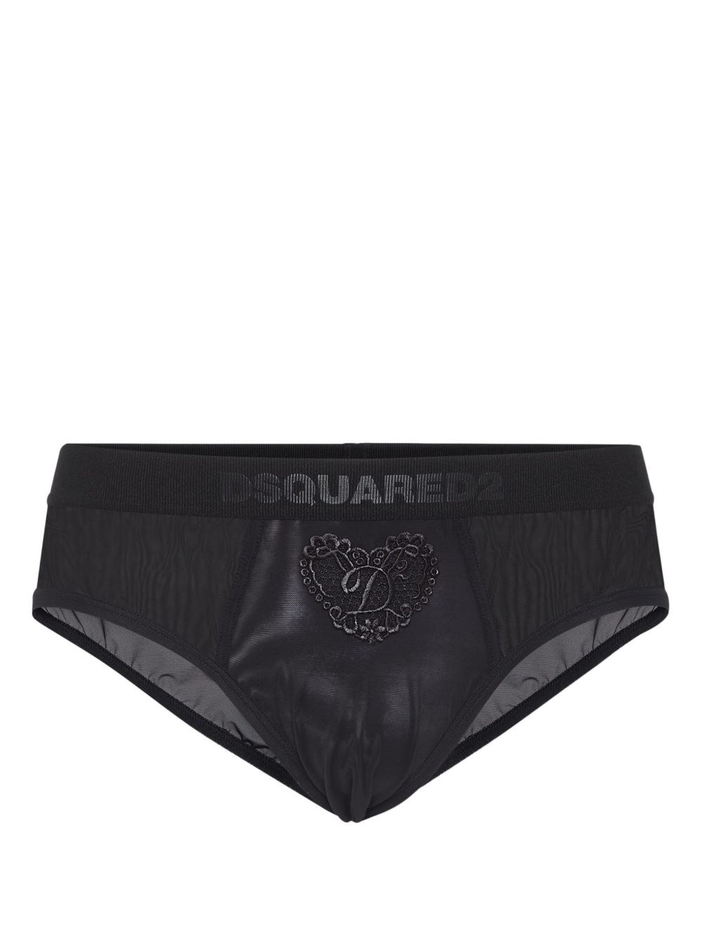 Dsquared2 Dsquared Black Briefs In Multi