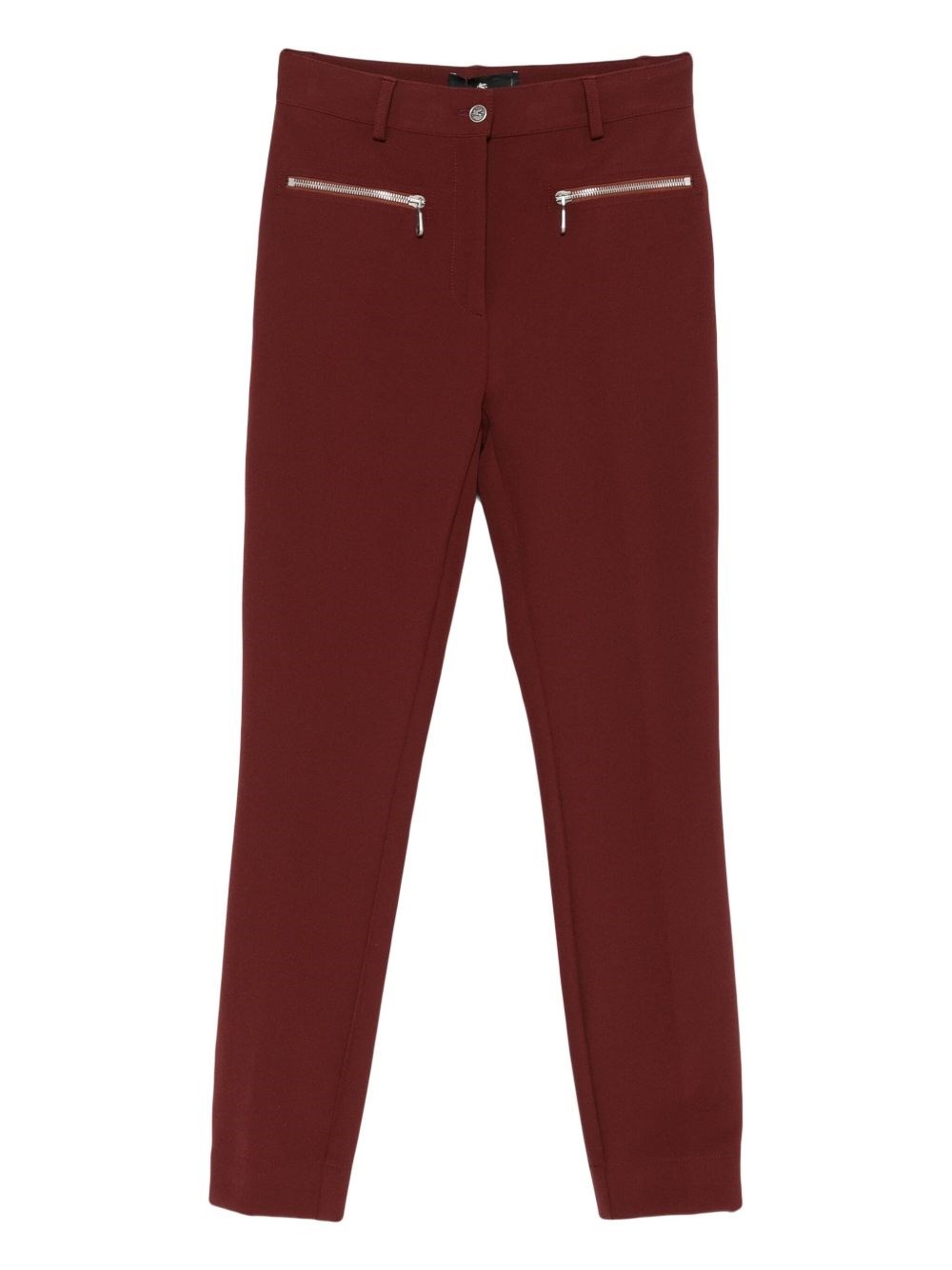 Etro Pants In Burgundy
