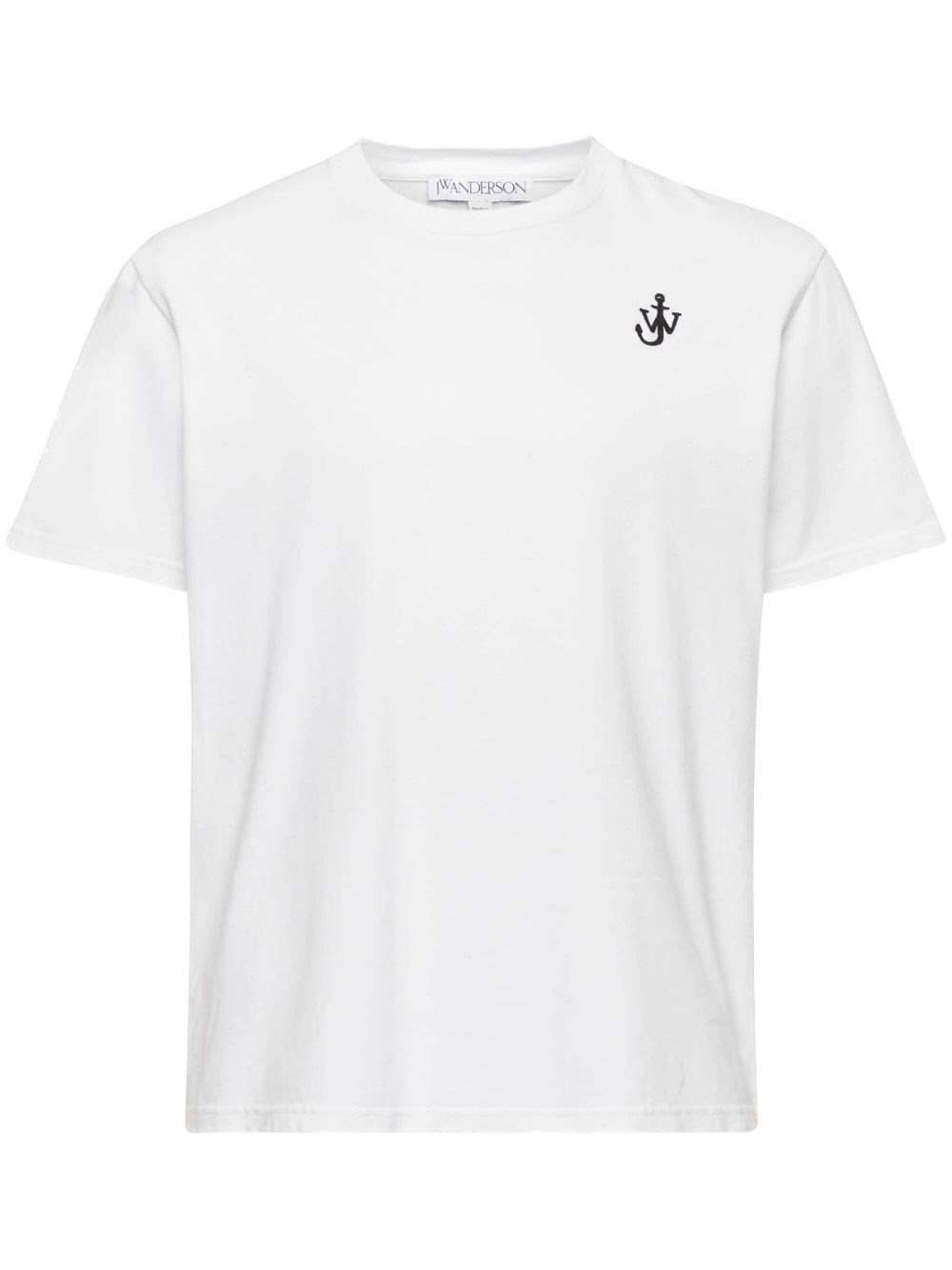 Jw Anderson J. W. Anderson Crew Neck T-shirt In White