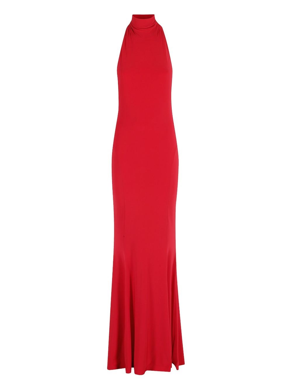 Norma Kamali Red Midi Dress In Red