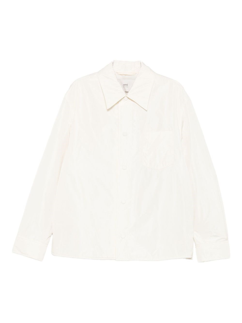 Ami Alexandre Mattiussi Ami Paris Jacket Padded Adc Overshirt Clothing In Neutral
