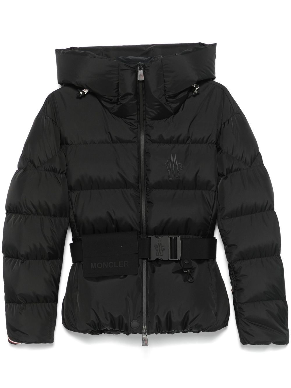 Moncler Grenoble Ski Jacket Bouquet In Black