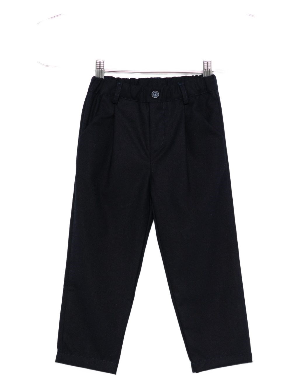 Lalalù Elasticated-waist Trousers In Black