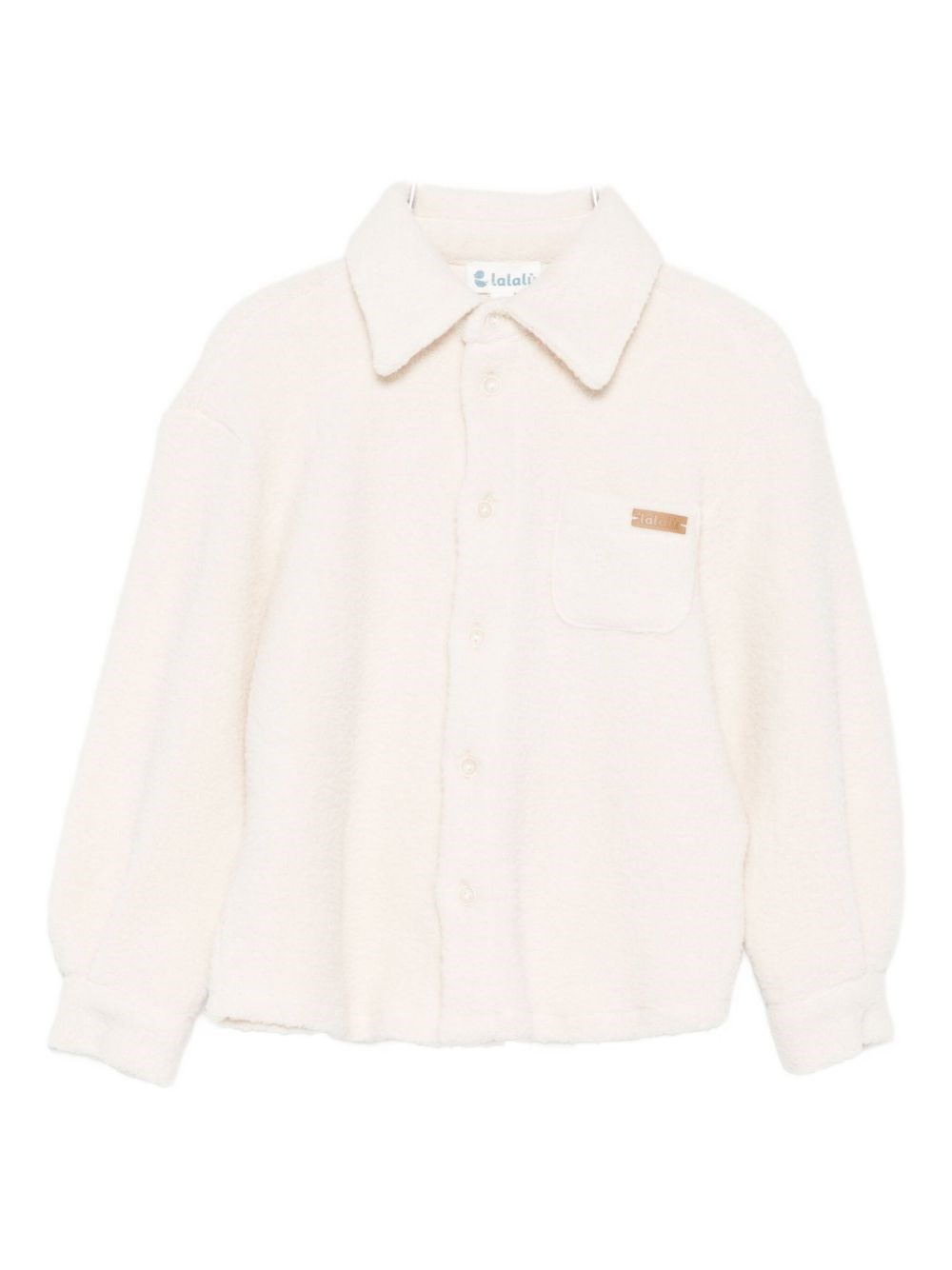 Lalalù Patch-pocket Shirt In Neutral