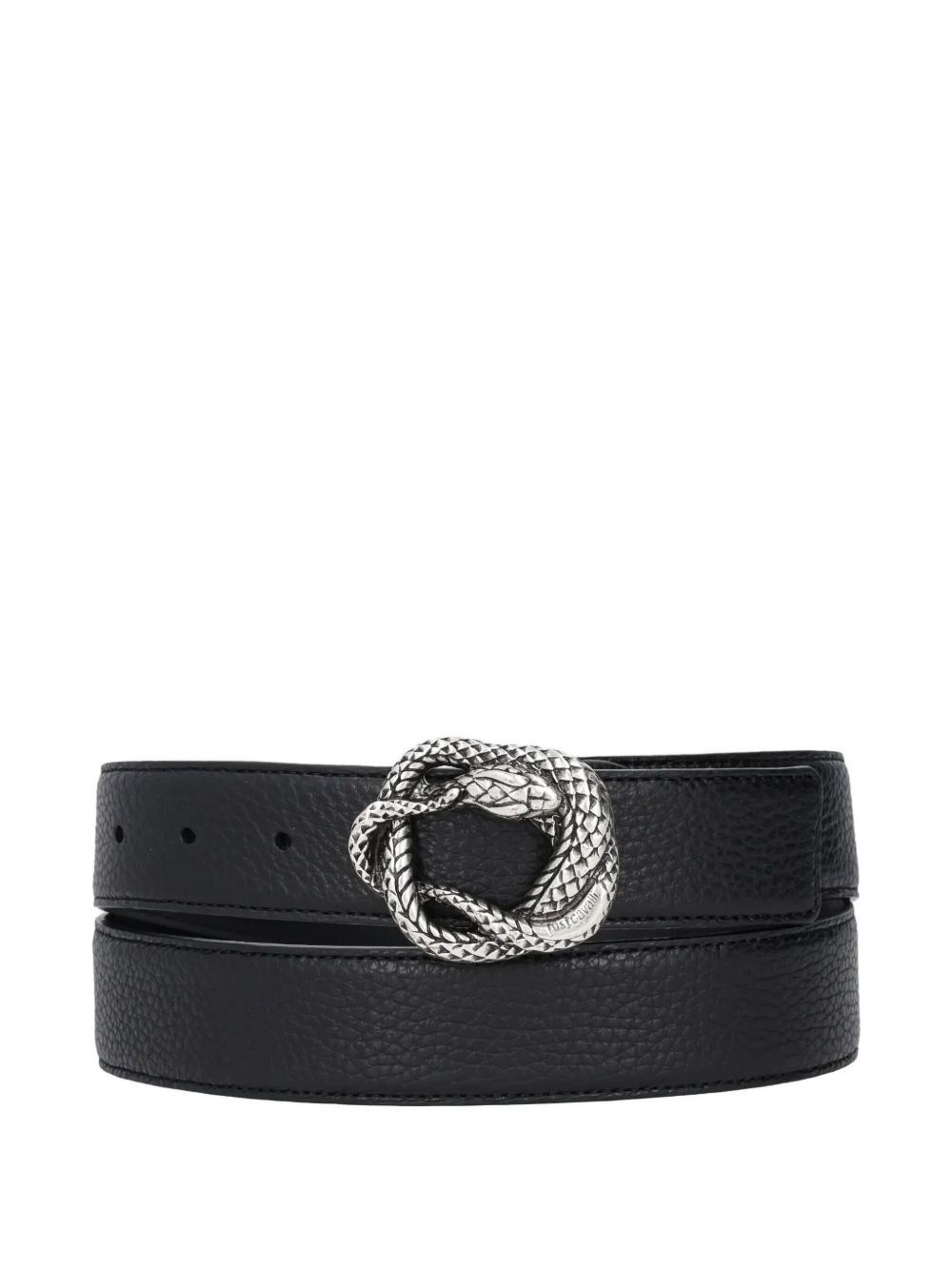 Just Cavalli Belt With Buckle In Black
