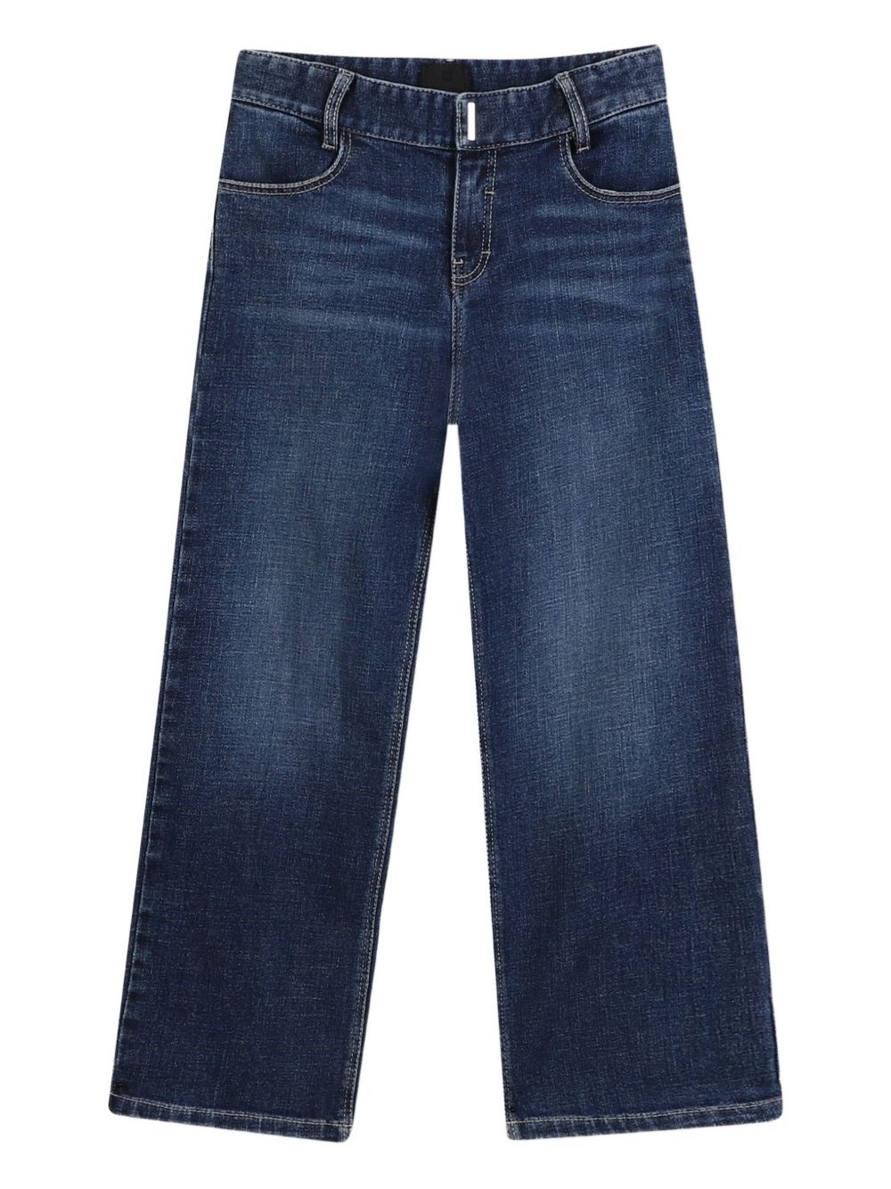 Givenchy Kids Five-pocket Denim In Blue