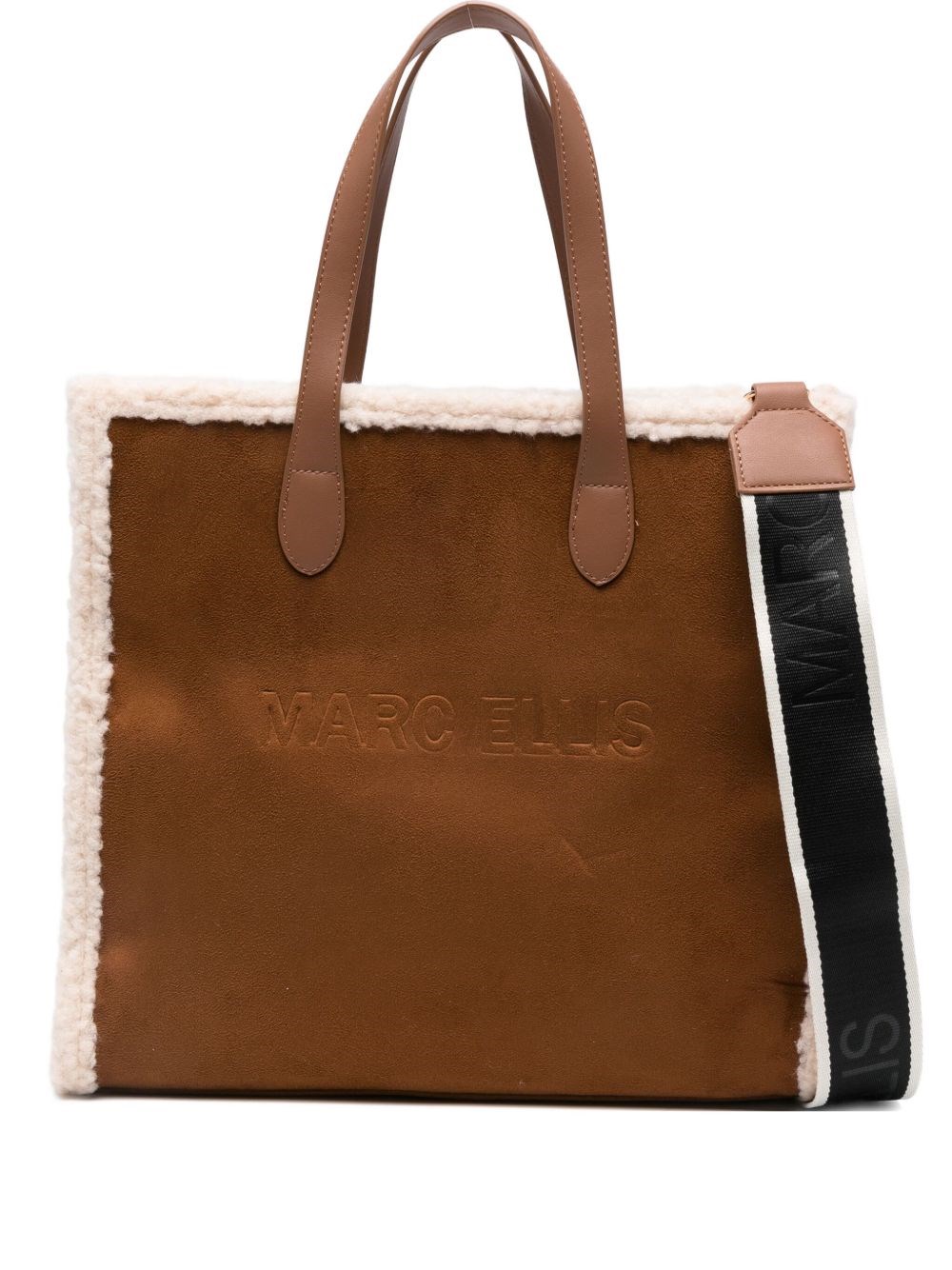 Marc Ellis Buby Tote Bag In Brown