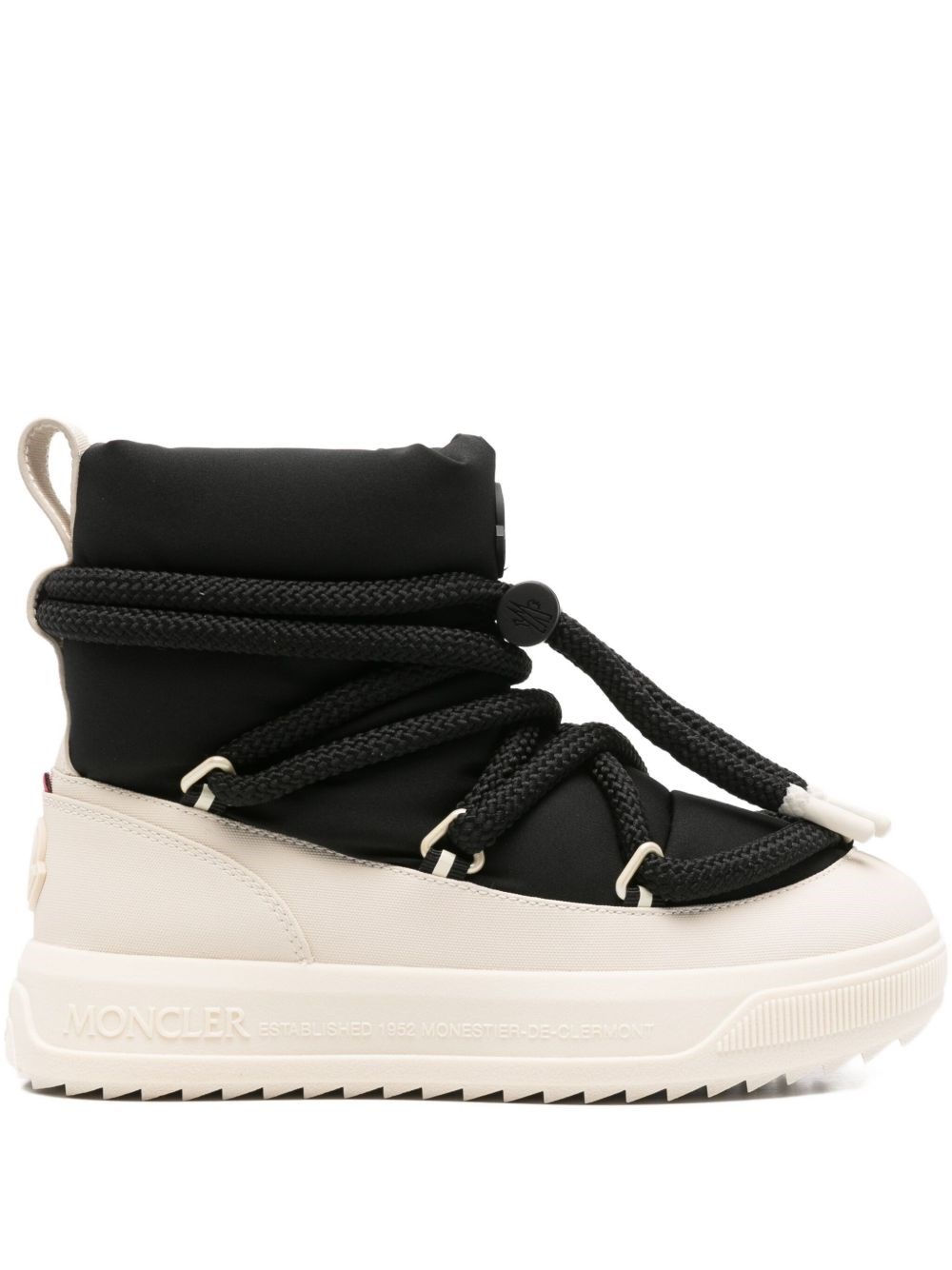 Moncler Monpulse Padded Shell Ankle Boots In Black