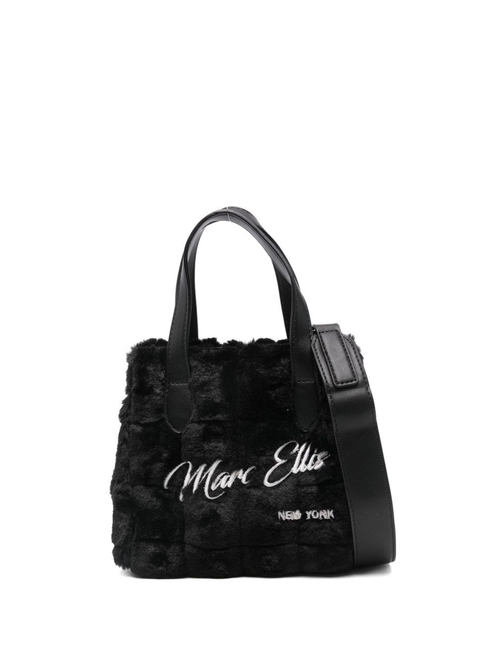 Marc Ellis Logo Crossbody Bag In Black