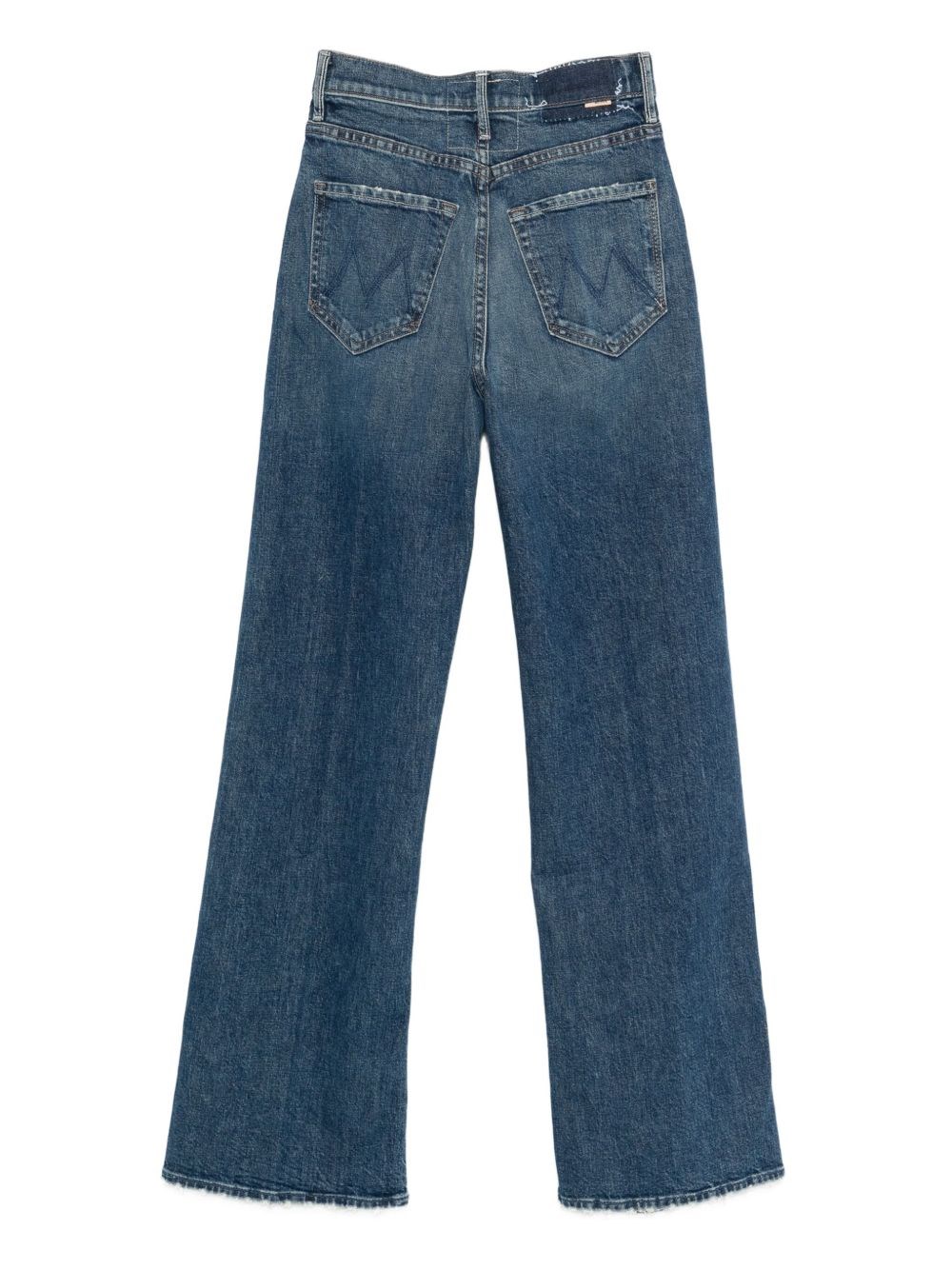 Mother Straight Jeans In Black