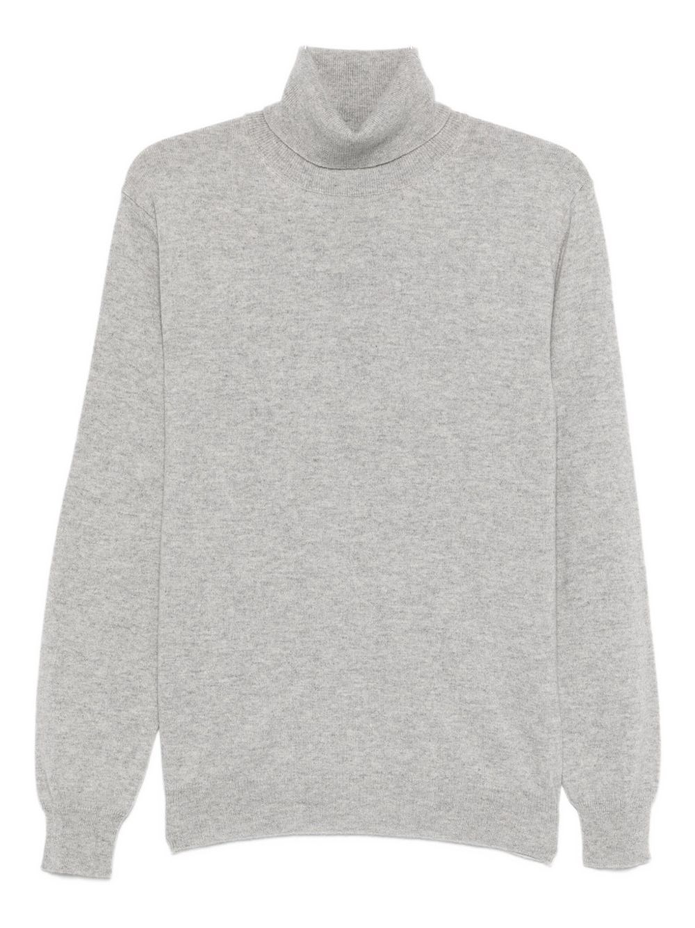 Cenere Gb High Neck Sweater In Black