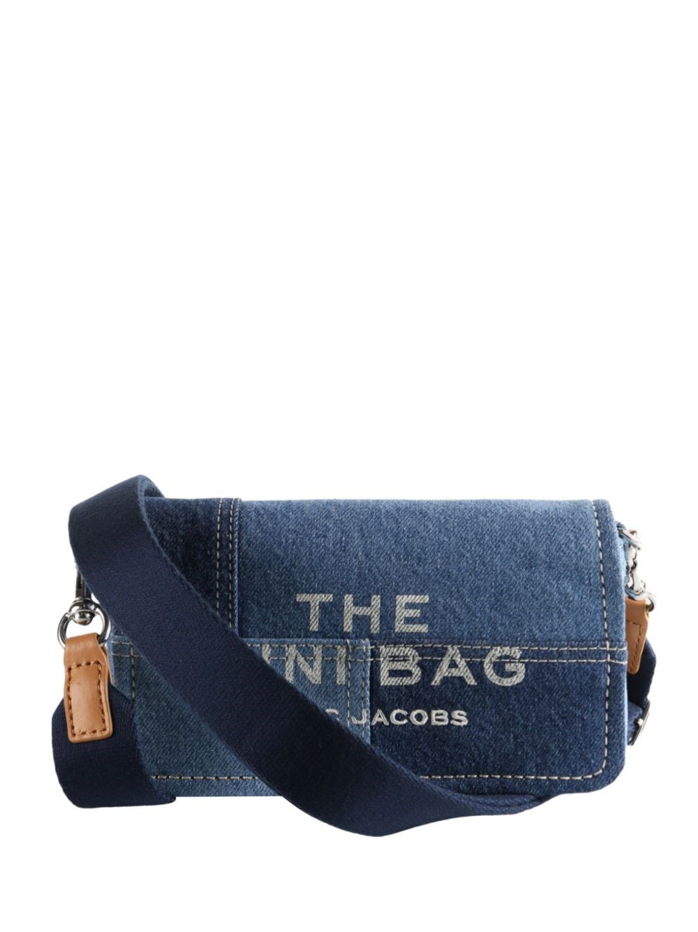 Marc Jacobs Mini Bags With Adjustable Strap And Stitching In Blue