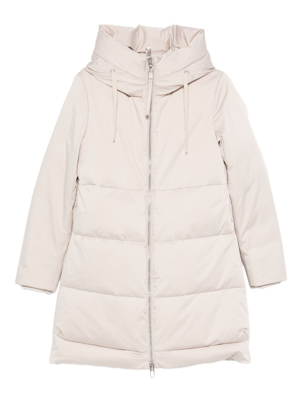 Duno Padded Coat With Hood In Neutral