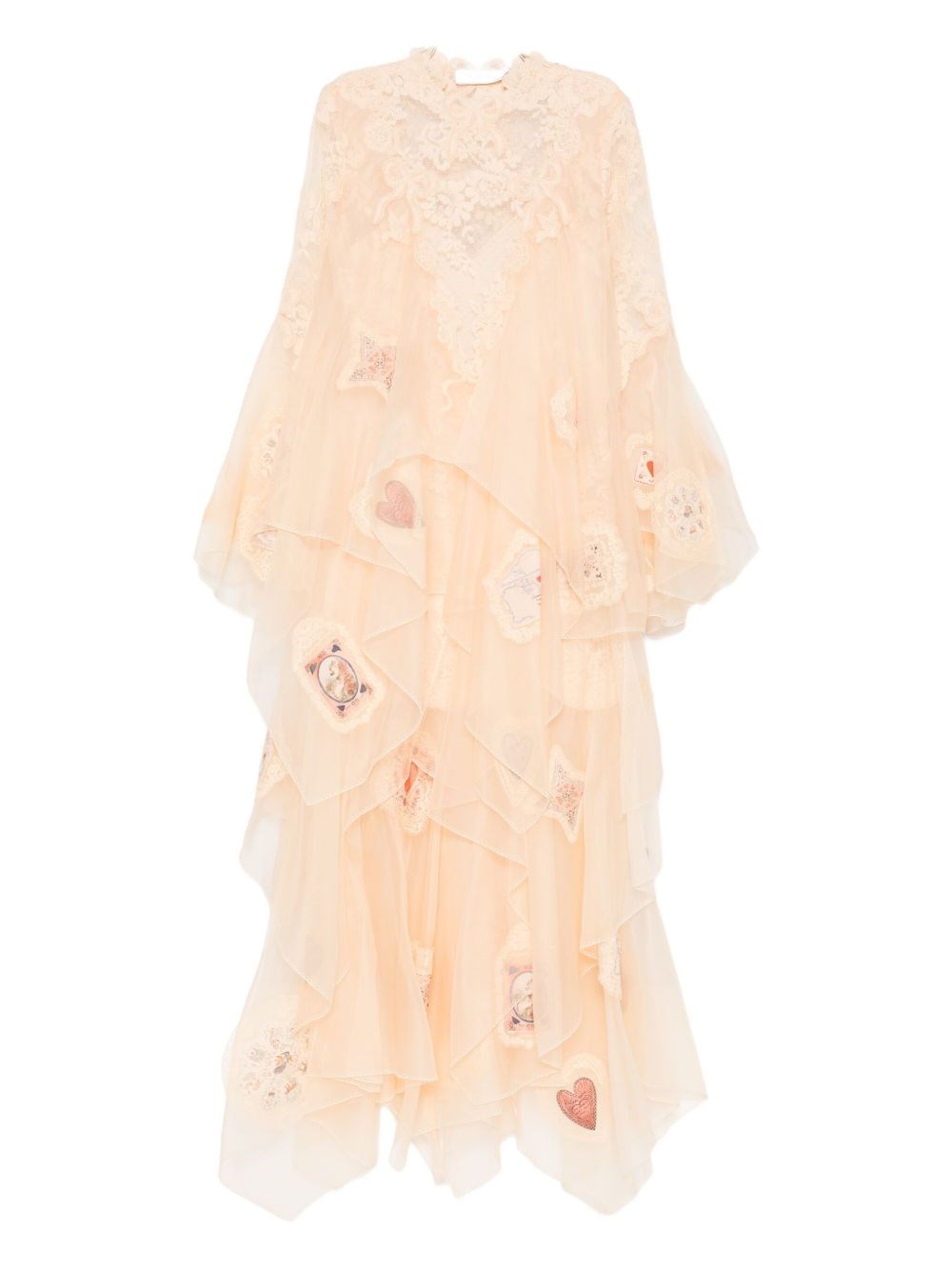 Zimmermann Hypnotic Cascade Dress In Pink