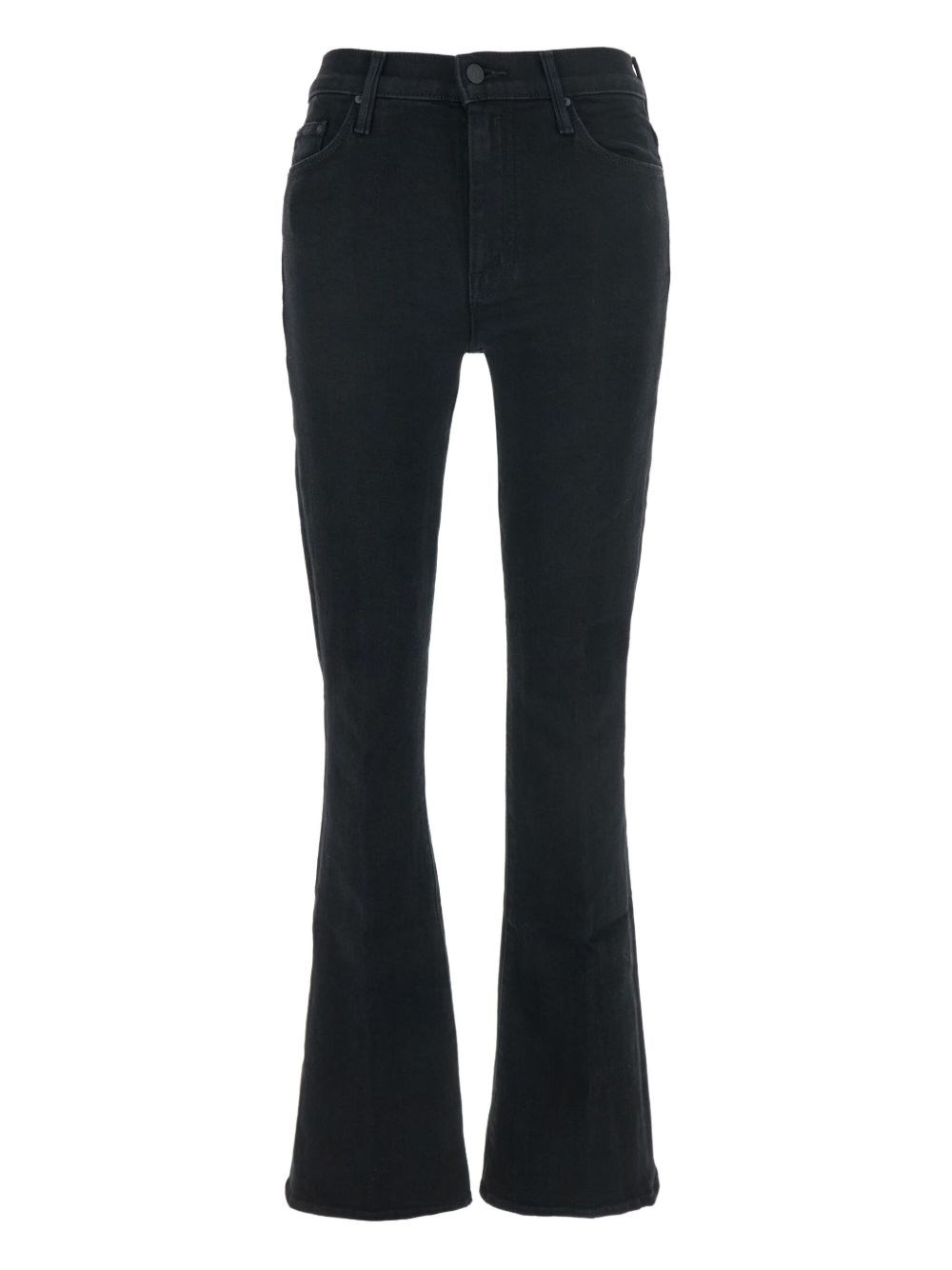 Mother Flared Jeans With Five Pockets In Black