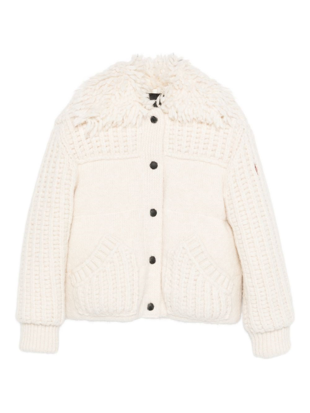 Moncler Grenoble Down Jacket In White