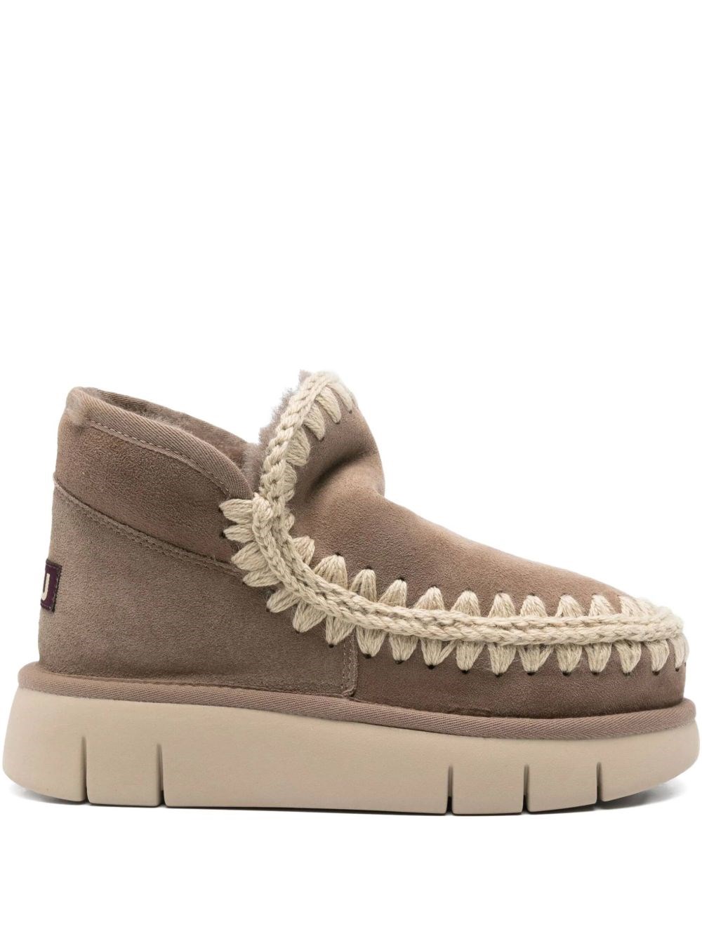 Mou Eskimo Bounce Sneaker Elephant Grey In Gray