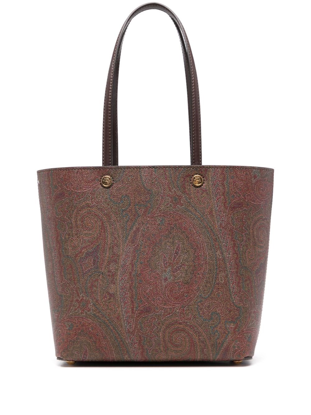 Etro Borsa Tote Essential Media In Brown