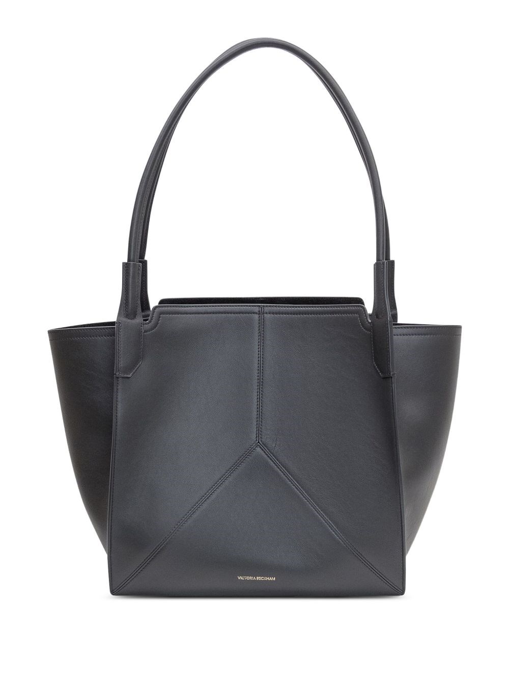 Victoria Beckham Victoria Tote Bag With Leather Inserts In Black