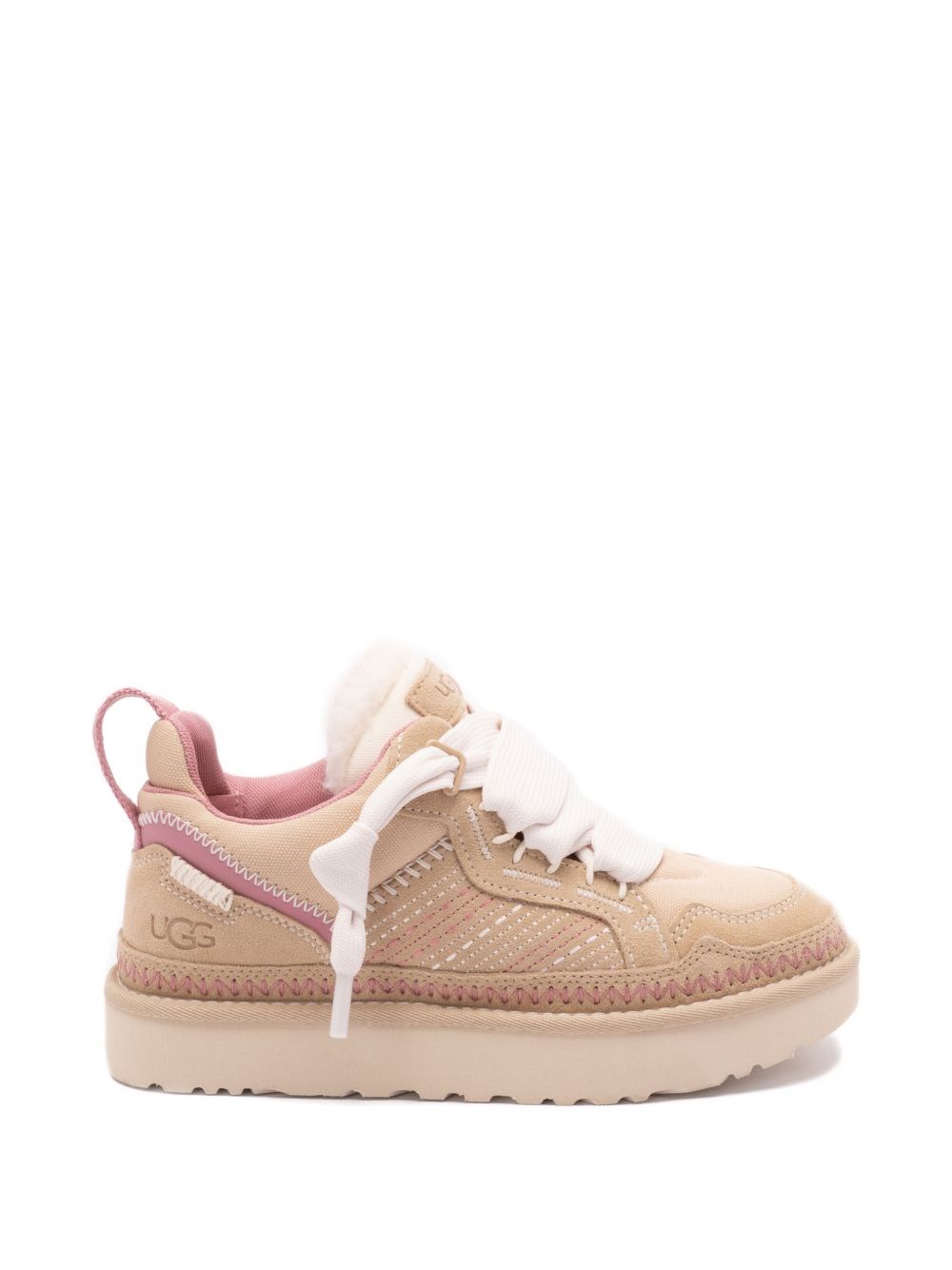 Ugg Lowmel Meadow Sneakers In White