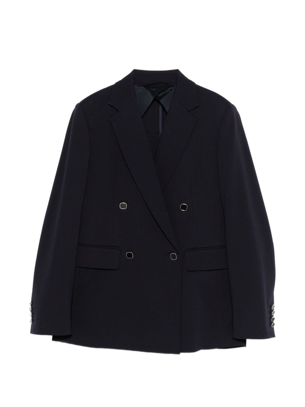 Max Mara Studio Donna Blu Giacca Doppiopetto Modello "Riviera"