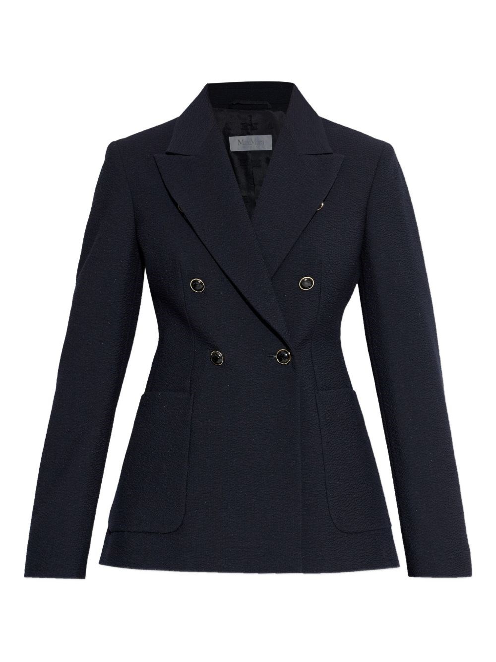 Max Mara Four-button Jacket "ricetta" In Blue