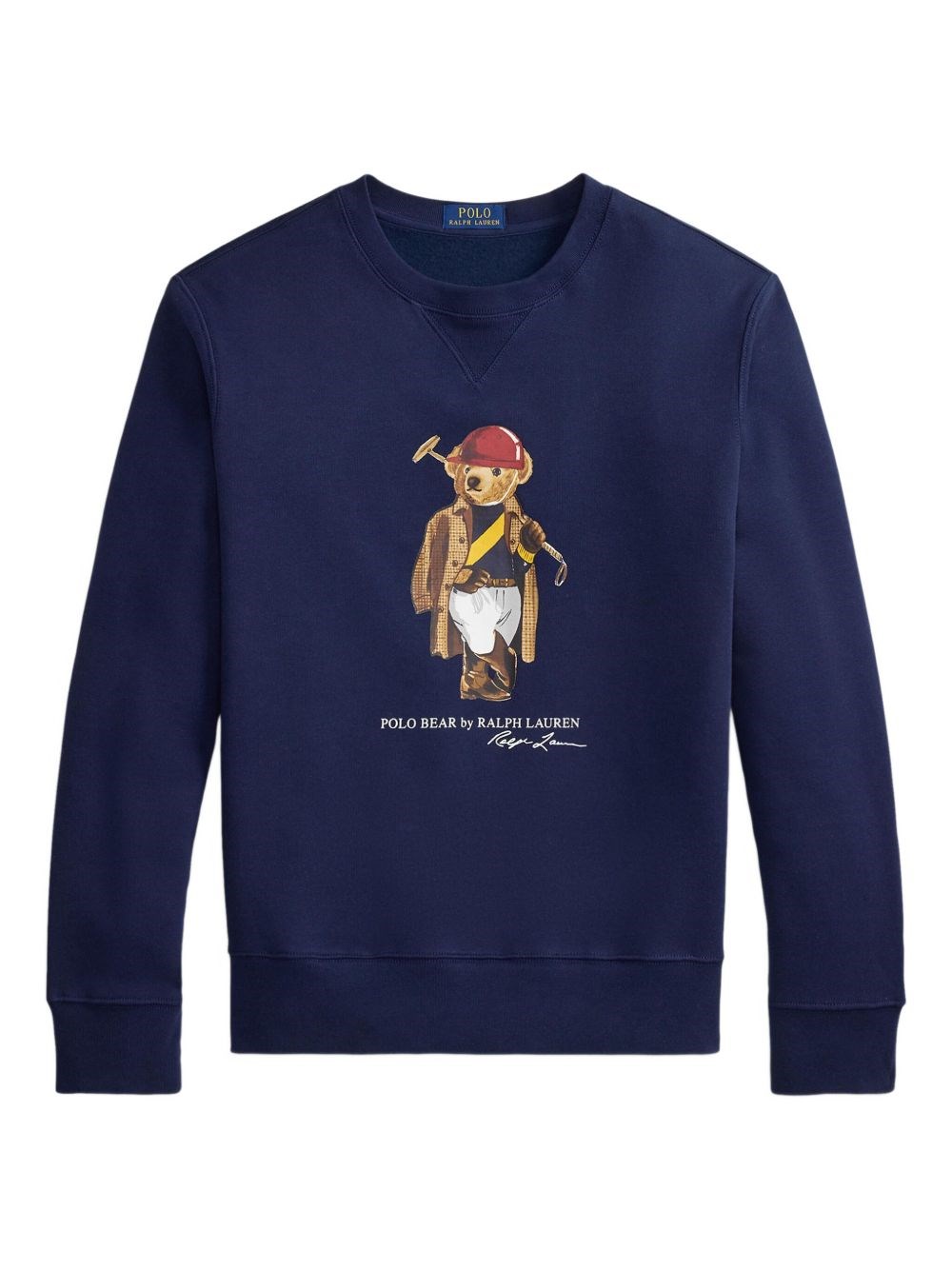 Polo Ralph Lauren Uomo Blu Felpa Polo Bear