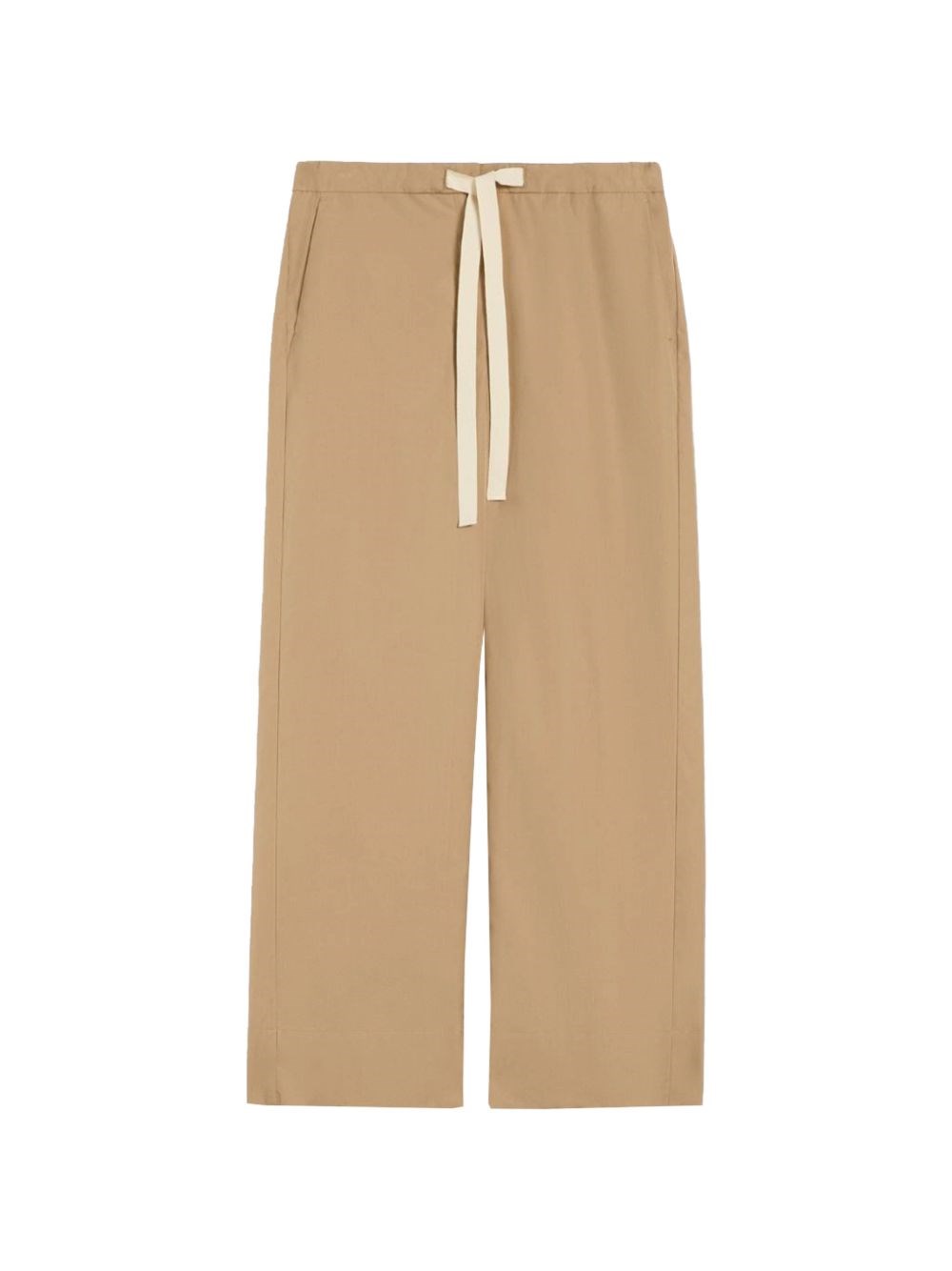 'S Maxmara Donna Bianco Pantalone "Argento" Con Tasche