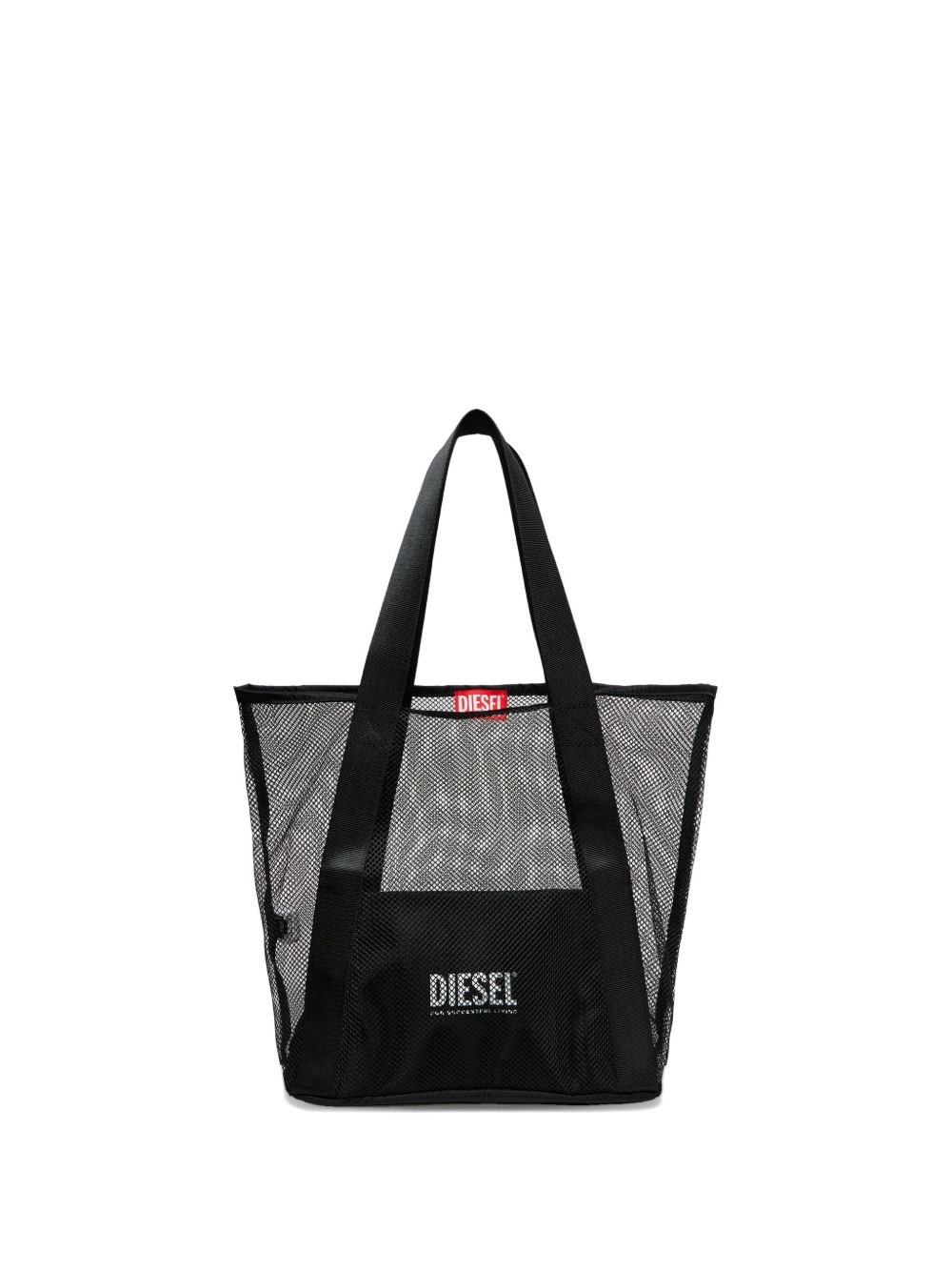 Diesel Kids Ragazza Nero Borsa A Spalla In Rete
