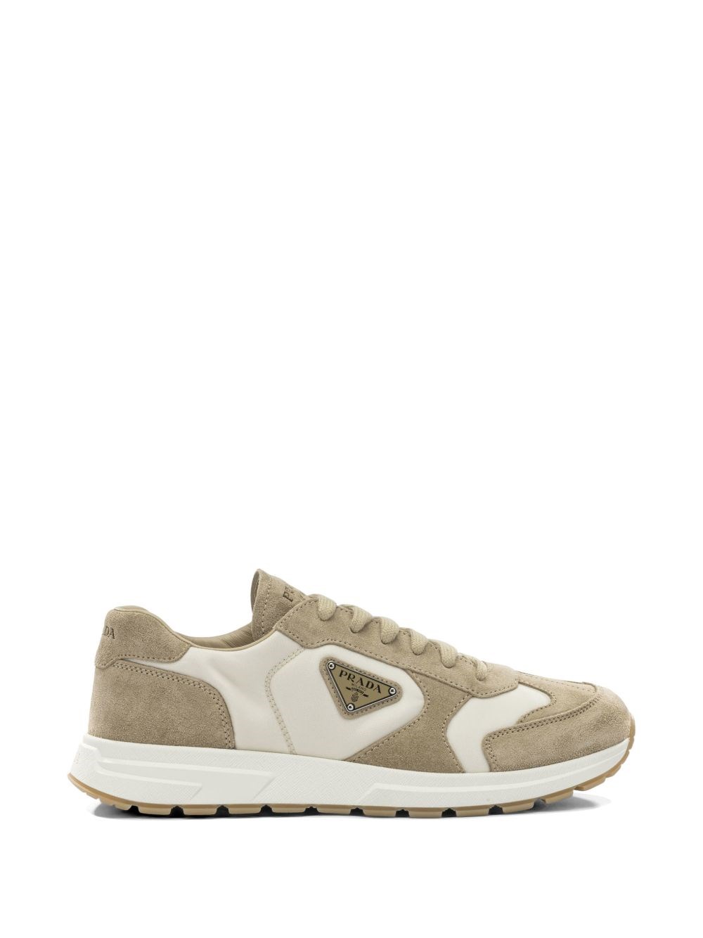Prada Logo Sneakers In White