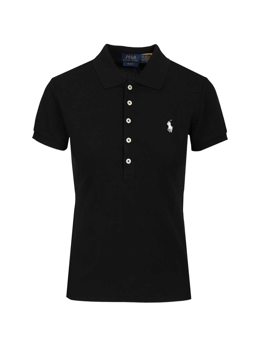 Polo Ralph Lauren Button-up Polo In Black