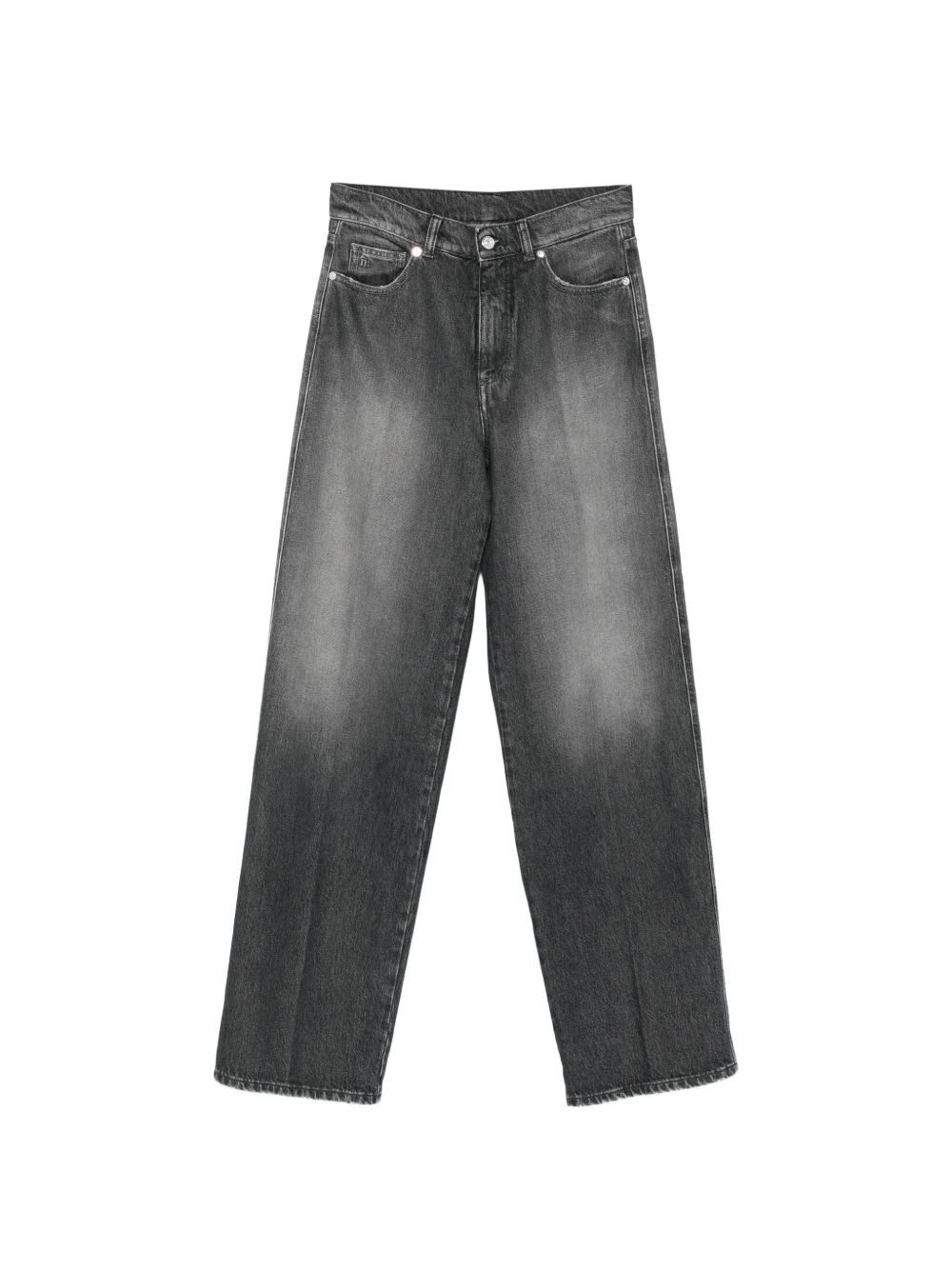 Nine Inthe Morning Jeans "dora" Distressed Effect In Gray