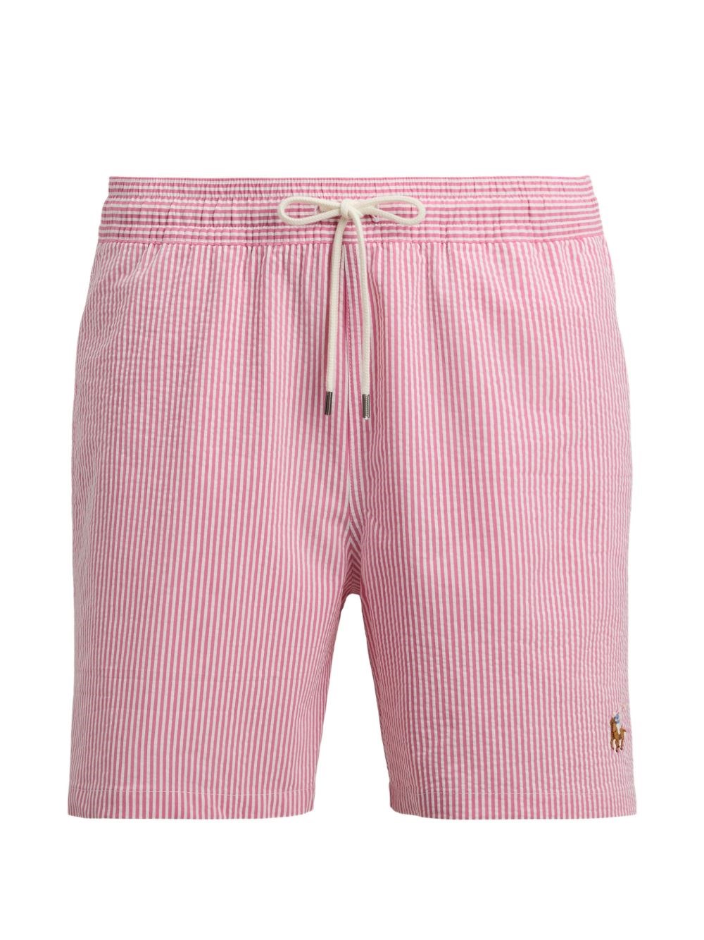 Polo Ralph Lauren Uomo Rosa Shorts Con Coulisse