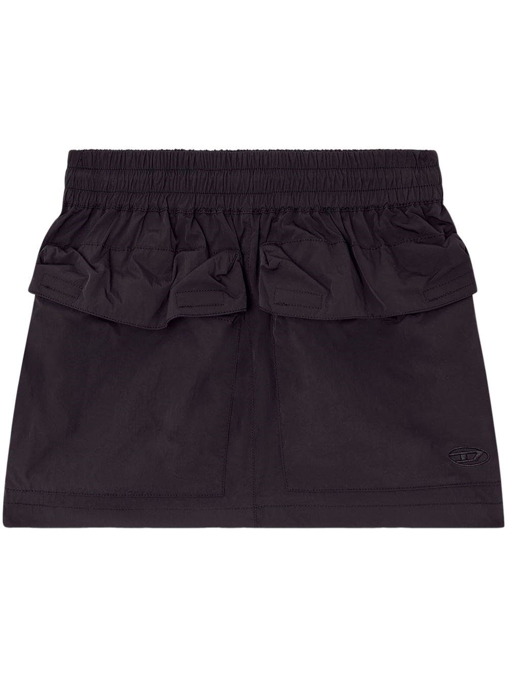 Diesel Donna Nero Minigonna O-Cean