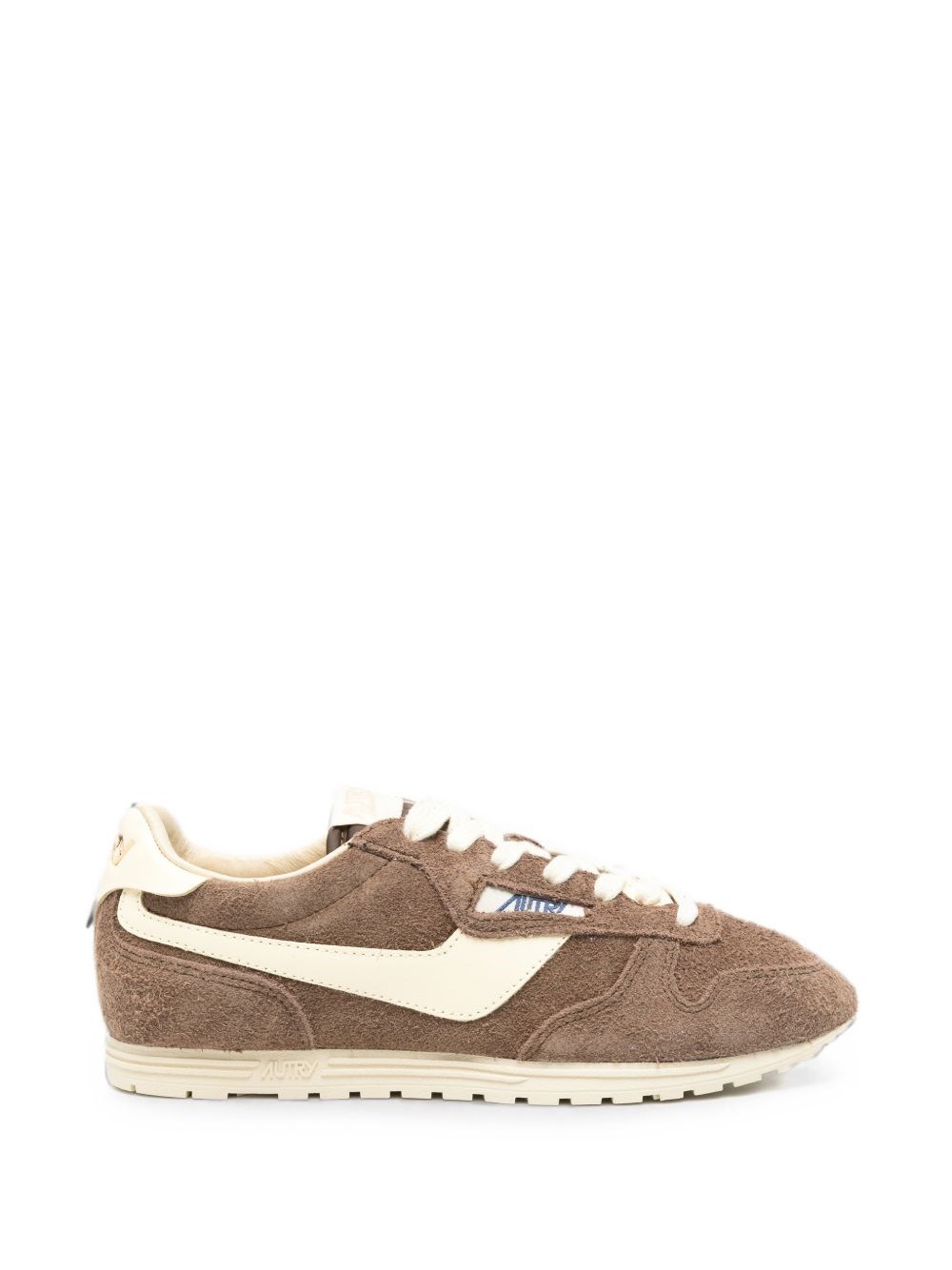 Autry Donna Marrone Sneakers Windspin In Suede