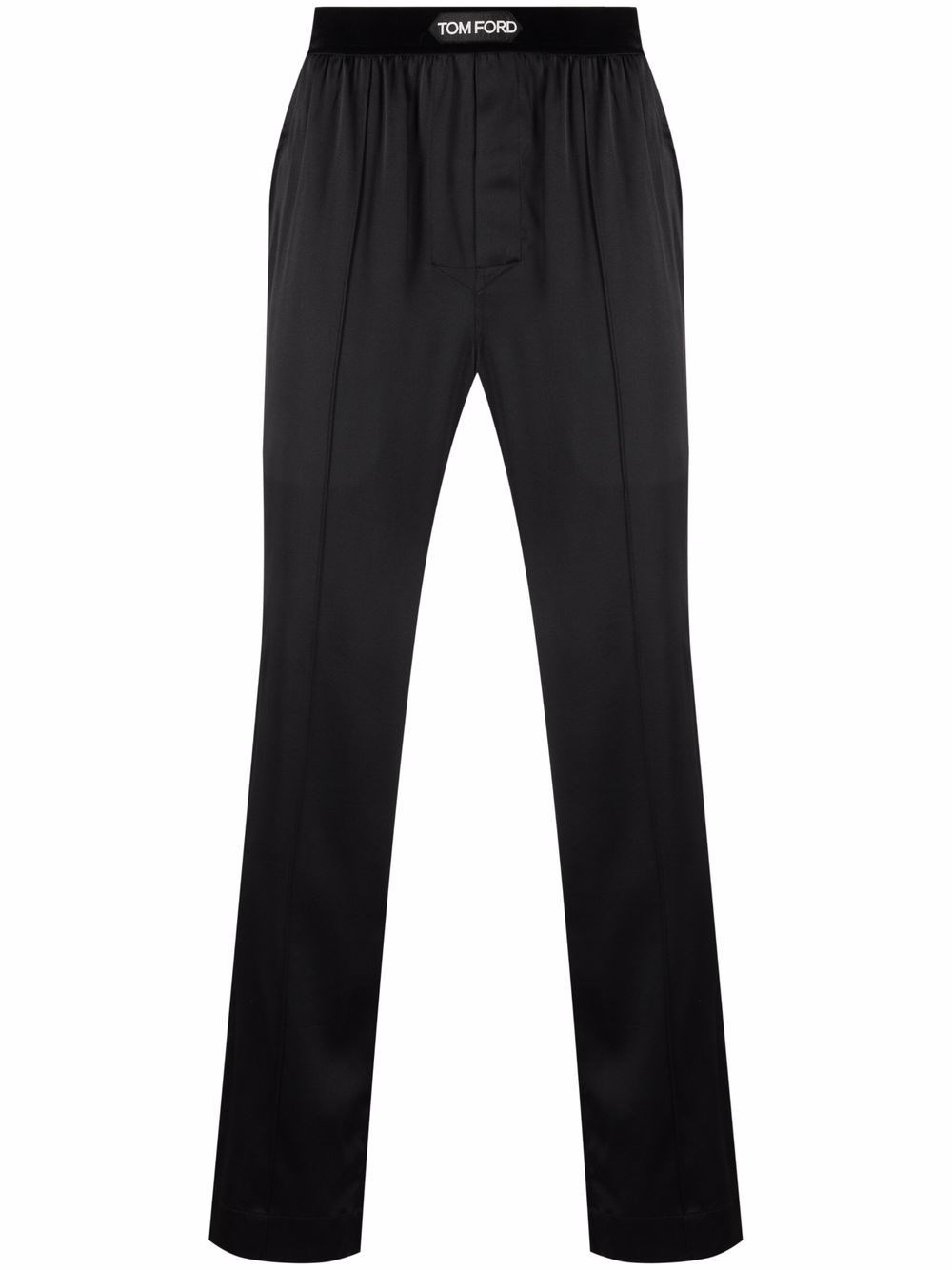 Tom Ford Pajama Pants With Logo In Black