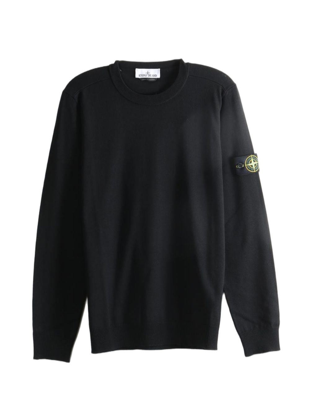 Stone Island Uomo Nero - Maglione Girocollo - Knitwear - 2XL - Immagine 2