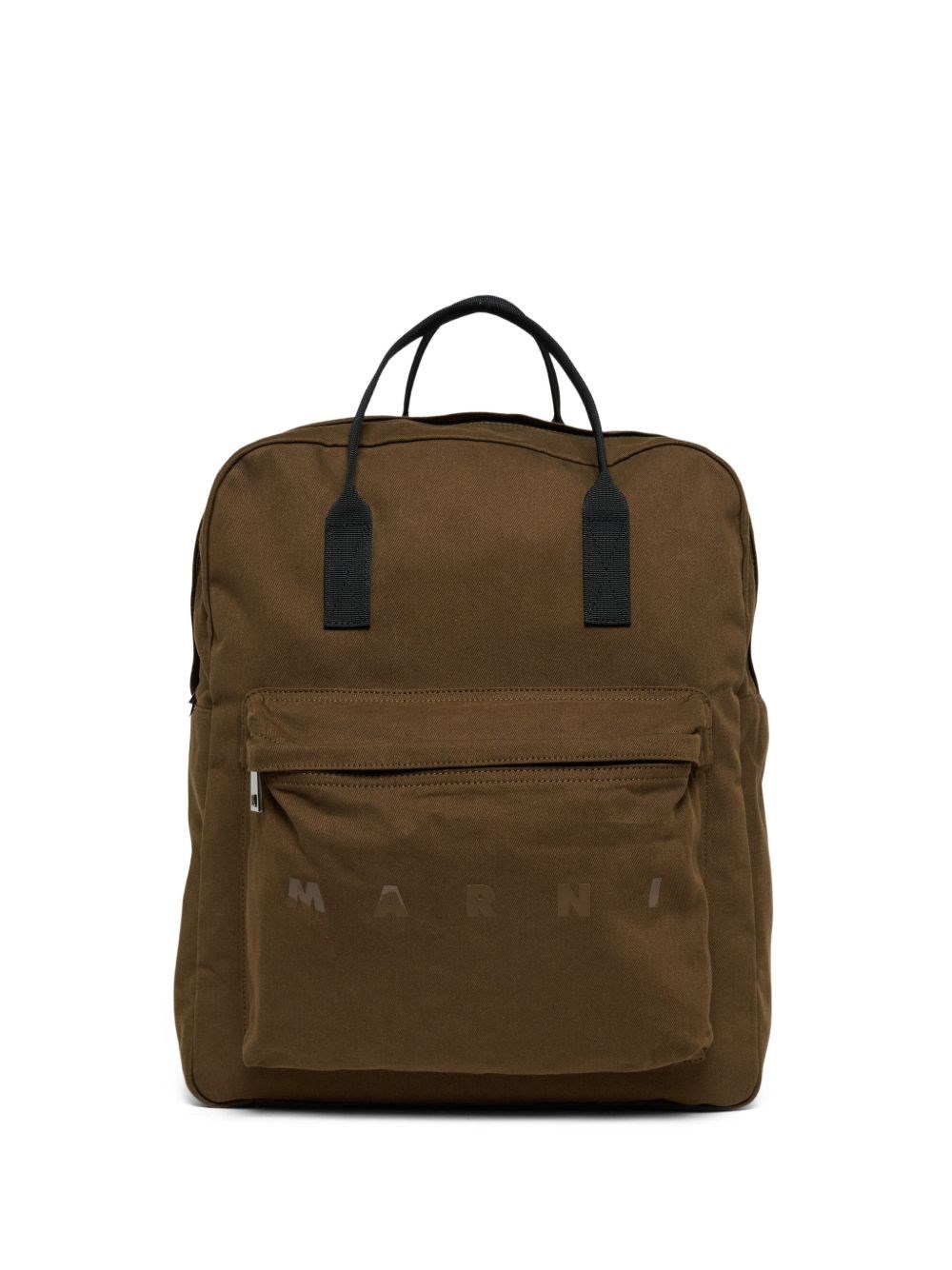 Marni Kids Ragazzo Marrone Zaino Con Logo