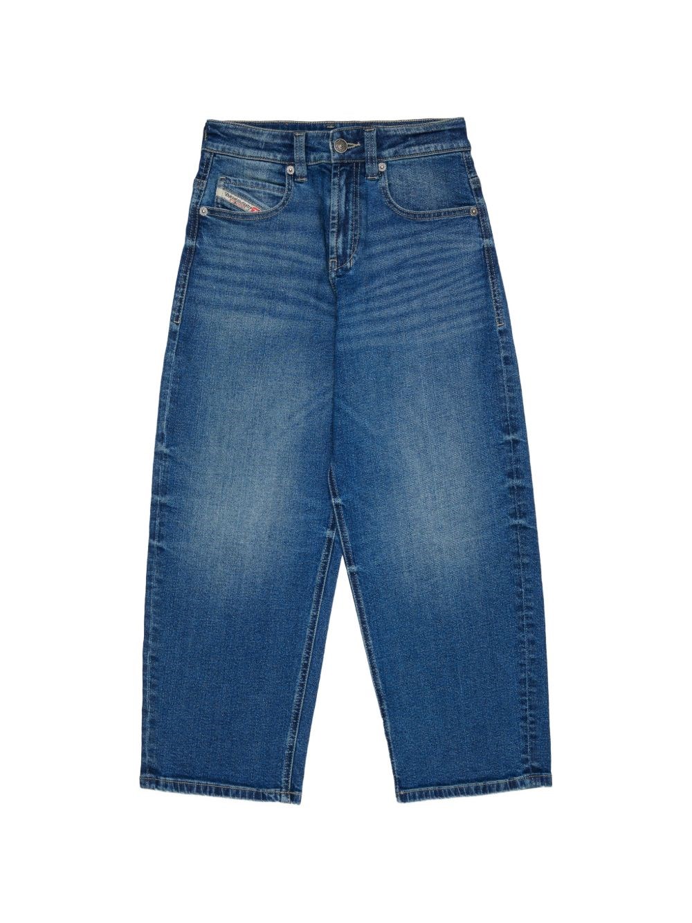 Diesel Kids' D-devon Comfortable Cut Jeans In Blue