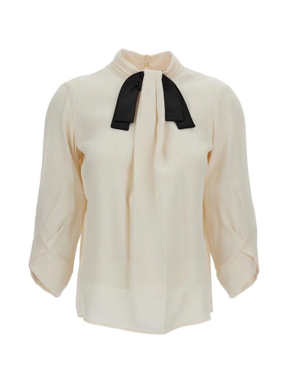 Elisabetta Franchi Donna Beige Camicette M, New, - Immagine 5