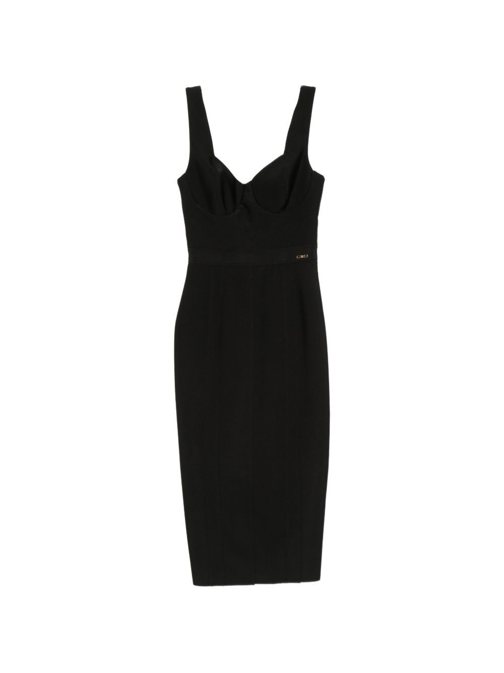 Elisabetta Franchi 110 Abito In Scuba Nero - Immagine 3
