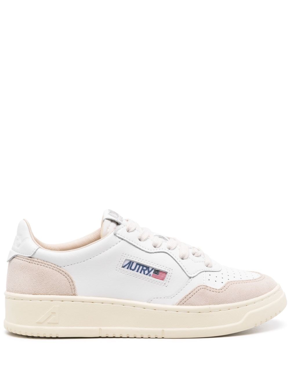 Autry Donna Bianco Sneakers In Pelle