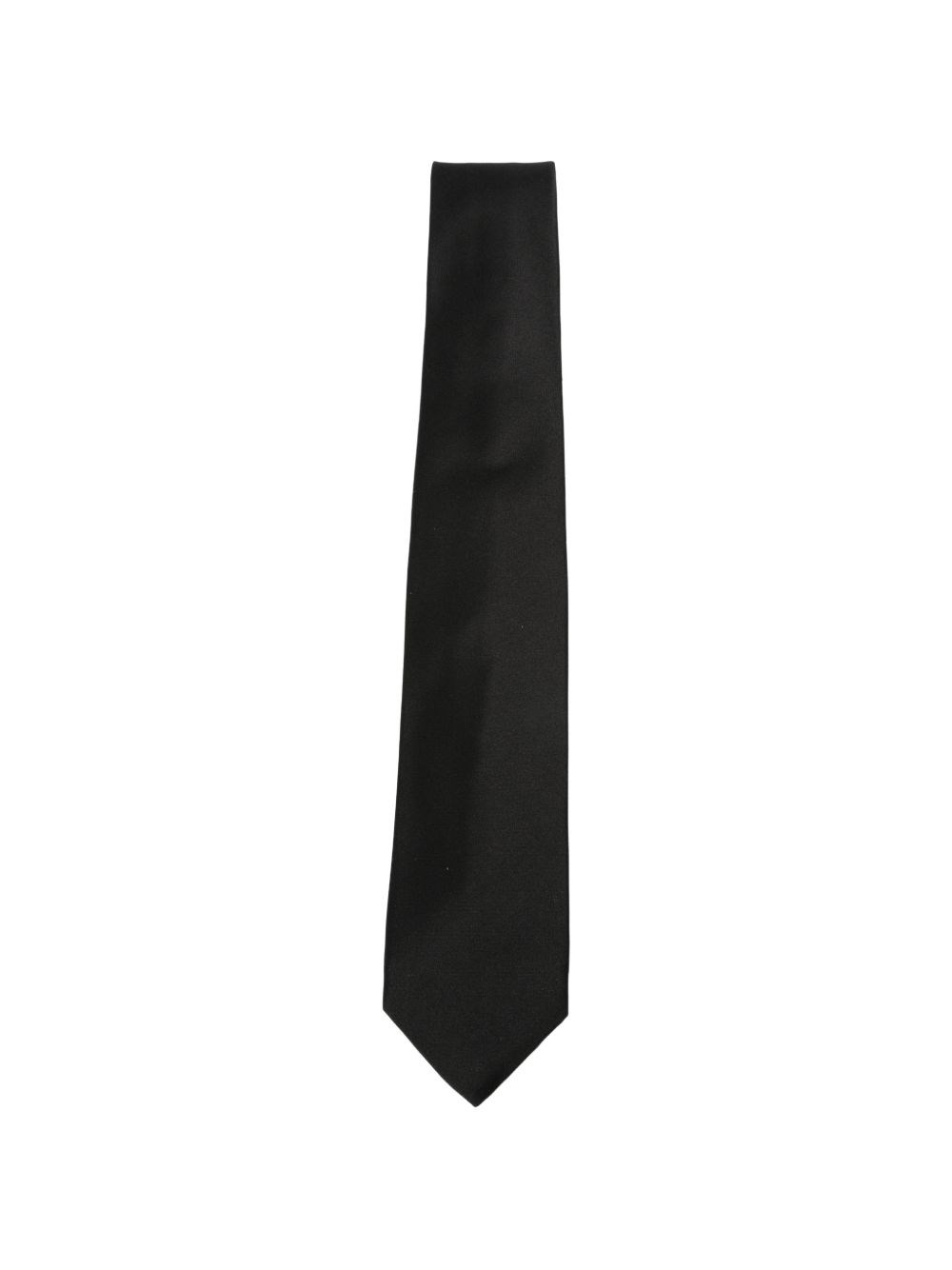 Barba Napoli Black Satin Finish Tie